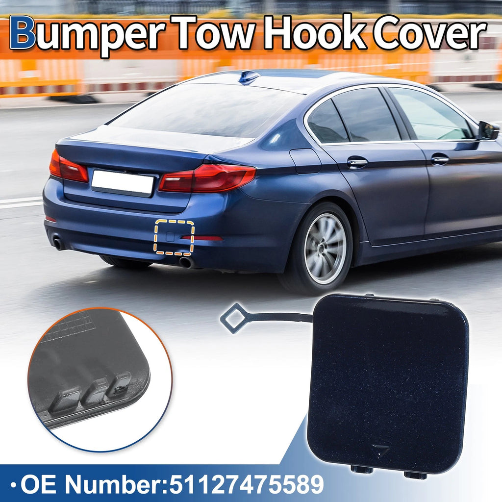 Rear Tow Hook Cover Replacement for BMW 530i 540i (2017–2023)