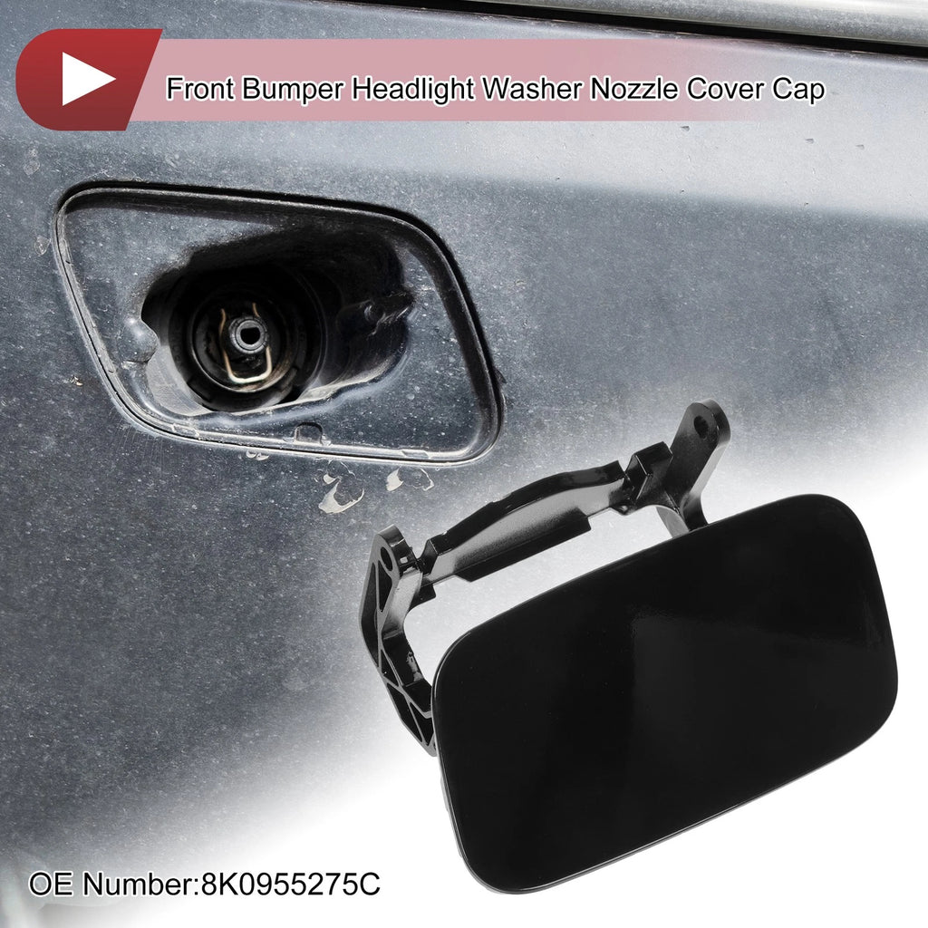 Washer Nozzle Cover Cap Front Left Replacement for Audi A4 S4 (2013–2015)