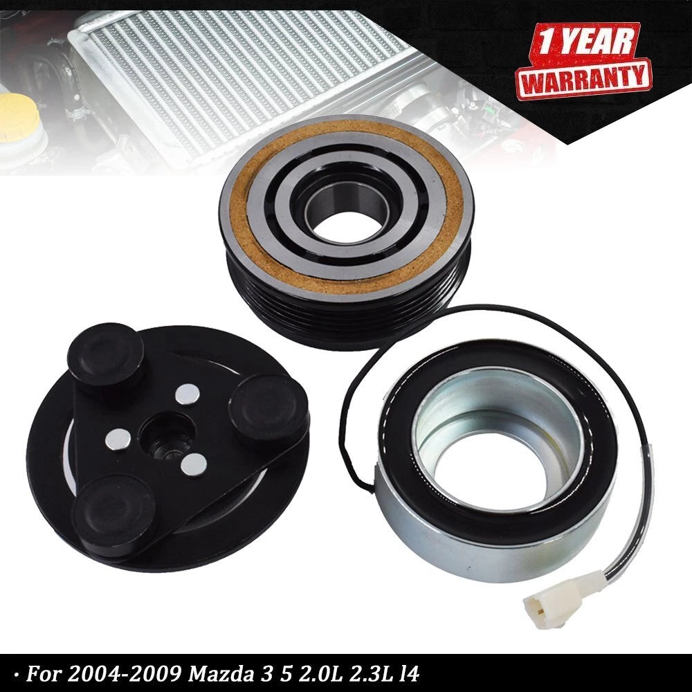 Air Conditioning Compressor Clutch for Mazda 3 (2004–2009) 2.0L 2.3L L4