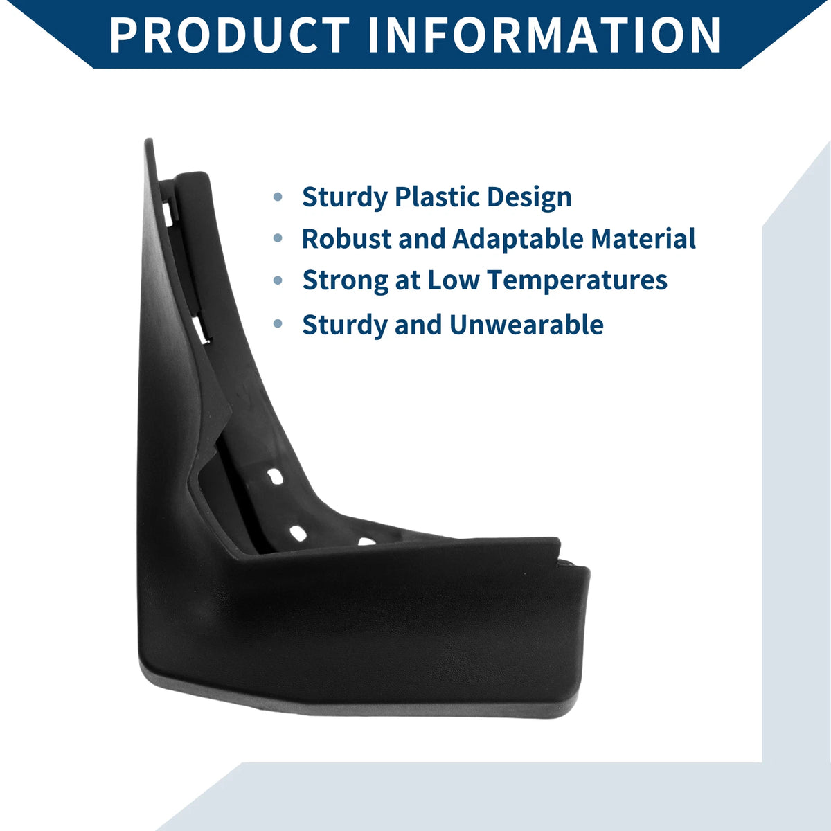 Set of 4 Mud Flaps Splash Guards for Mercedes-Benz GL/GLS (2015–2016)