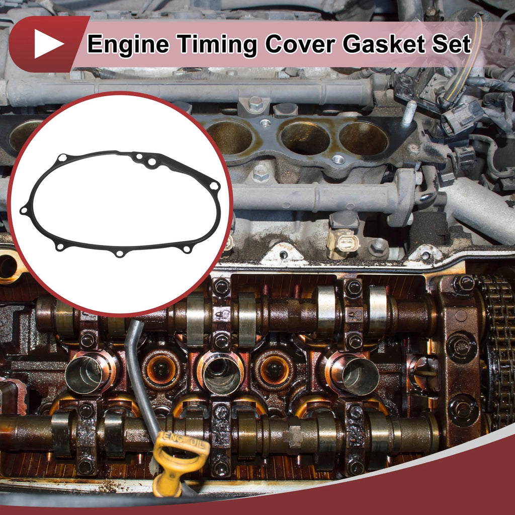 Engine Timing Cover Gasket Set Replacement for Audi A3 2.0L (2006–2008)