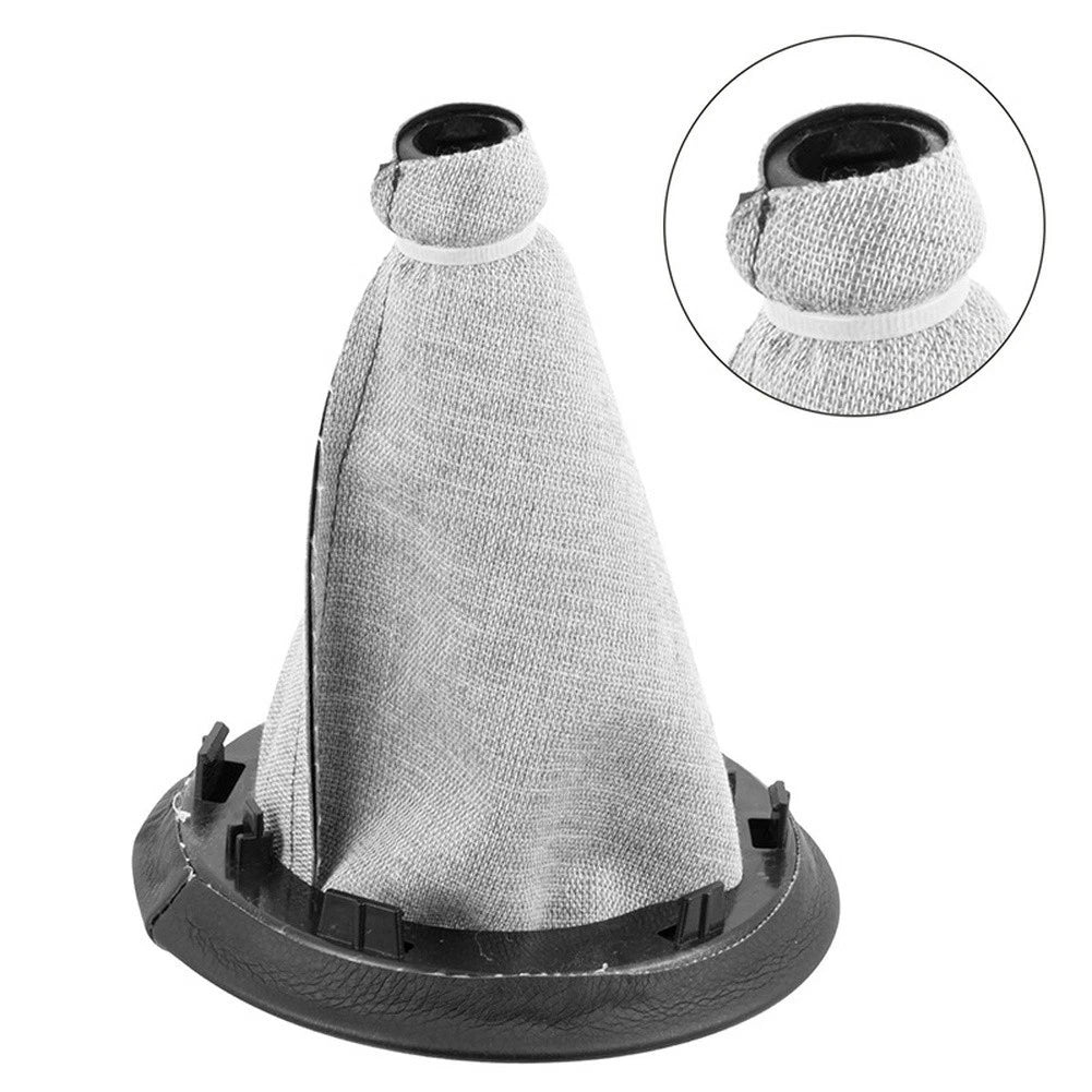 Black Gear Shift Knob and Dust Cover Set for Manual Vehicles (2010–2023)