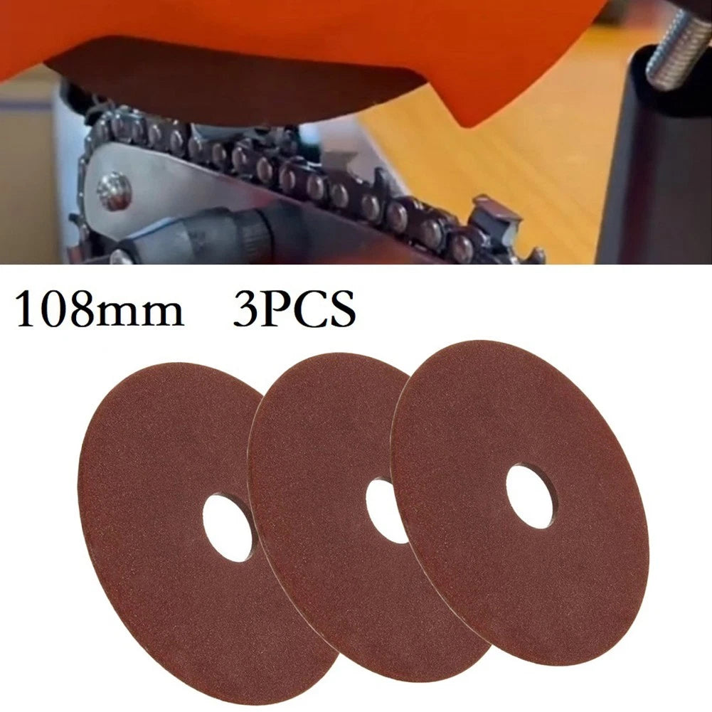 3X Grinding Discs for 3/8" 404 Chain