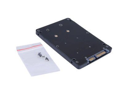 2.5 Inch SATA to mSATA SSD Enclosure Converter Adapter