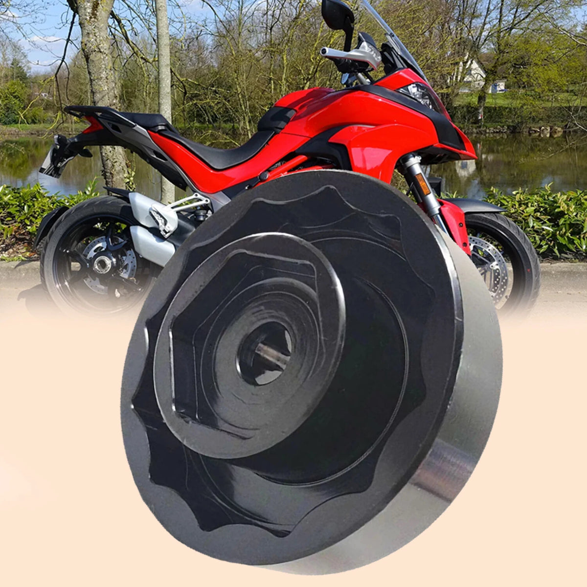 Wheel Axle Nut Socket Tool for Ducati Multistrada Monster Super Sport (2010–2023)