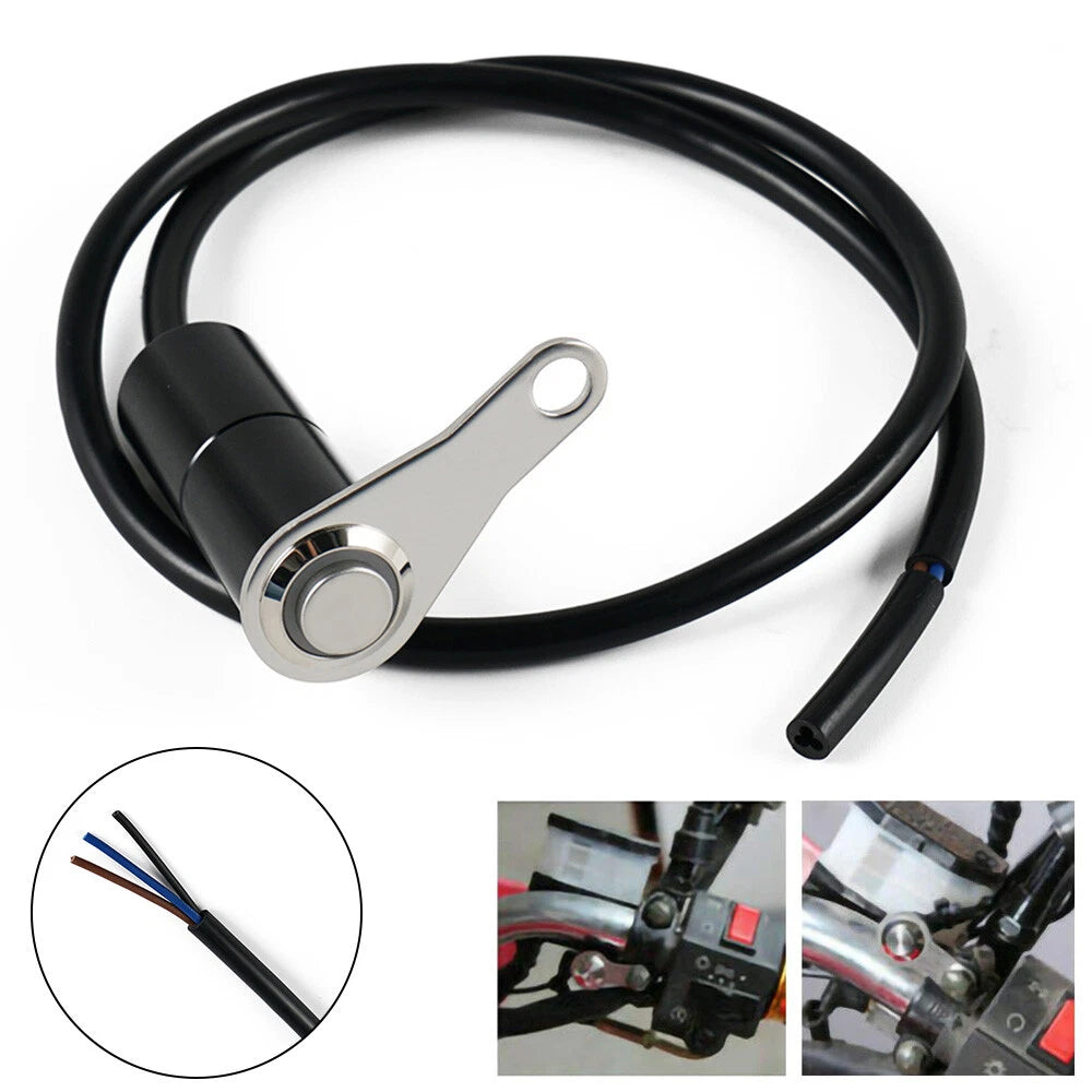 Auxiliary Switch for Motorcycle ATV Handlebar Control (12V)