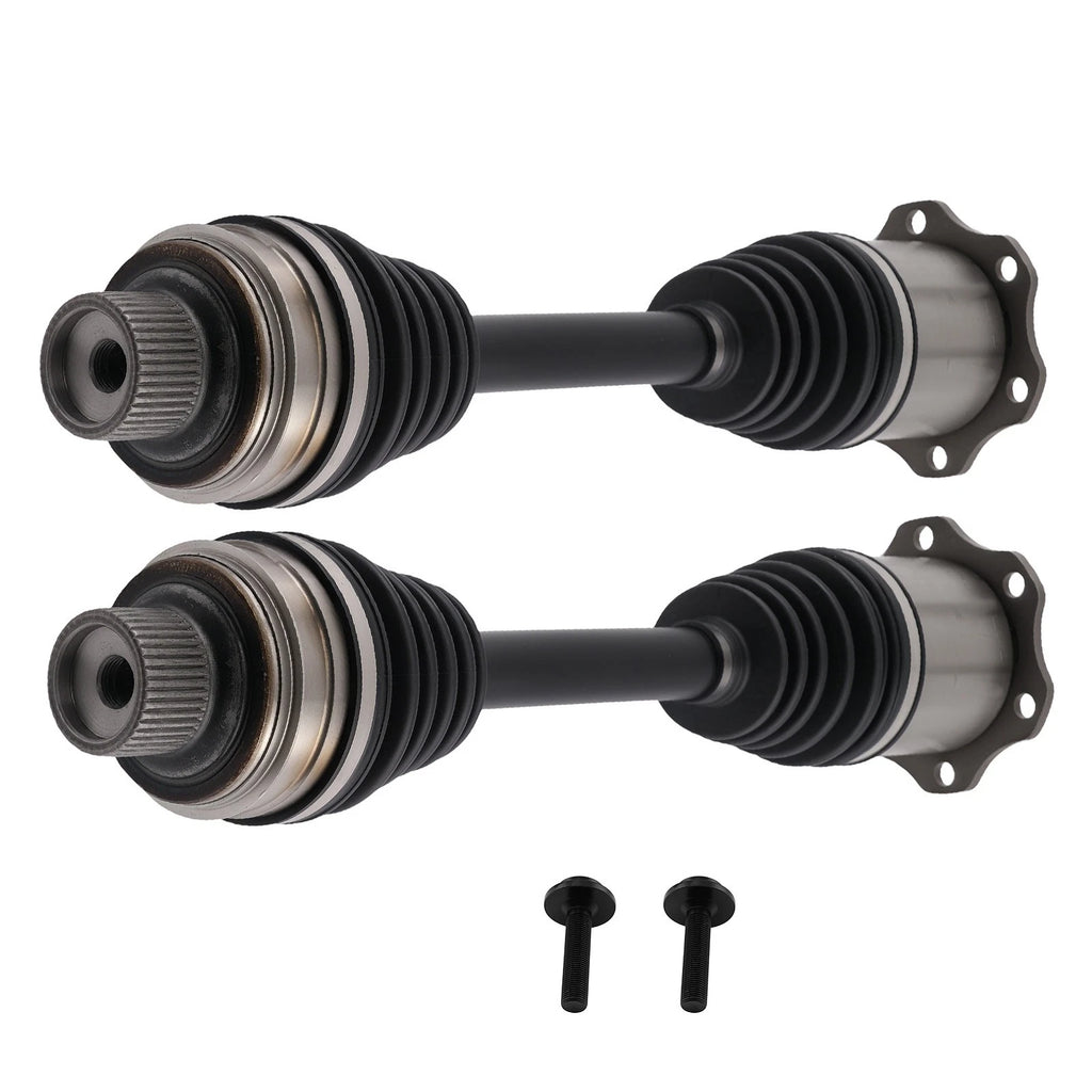 Front CV Axle Assembly Set for Audi A4 Quattro (2013–2016), A5 Quattro (2013–2017)