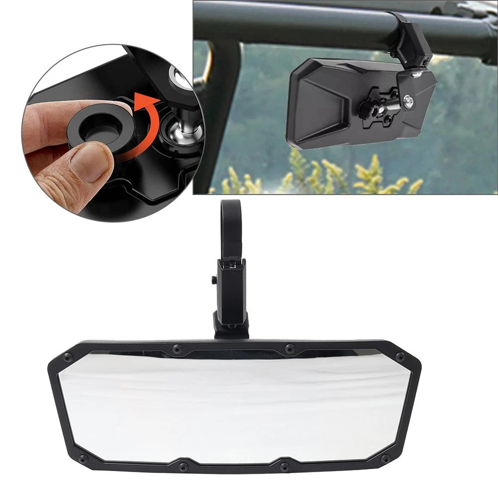 Center Rearview Mirror for Polaris RZR & CanAm Maverick X3 (2017–2023)
