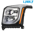 Left Side Headlight Halogen w/LED DRL for GMC Yukon XL (2015–2017)