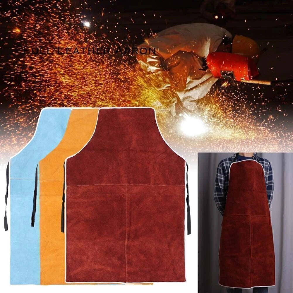 Welder Apron for Welding Equipment (Heat Insulation, Cow Leather)