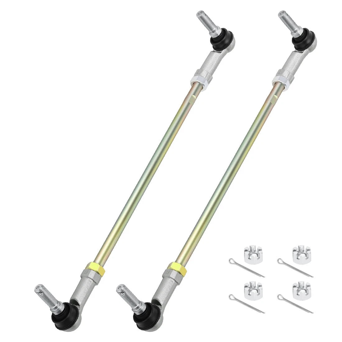 2 Tie Rods w/End Kit for Can-Am Renegade 1000R 1000 850 800R 650 570 500 (2012–2018)