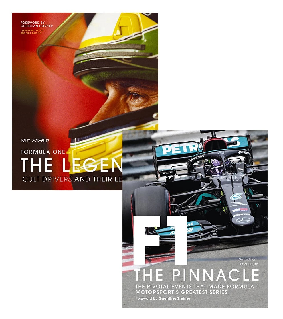 Set of 2 Formula 1 Books: The Pinnacle & The Legends