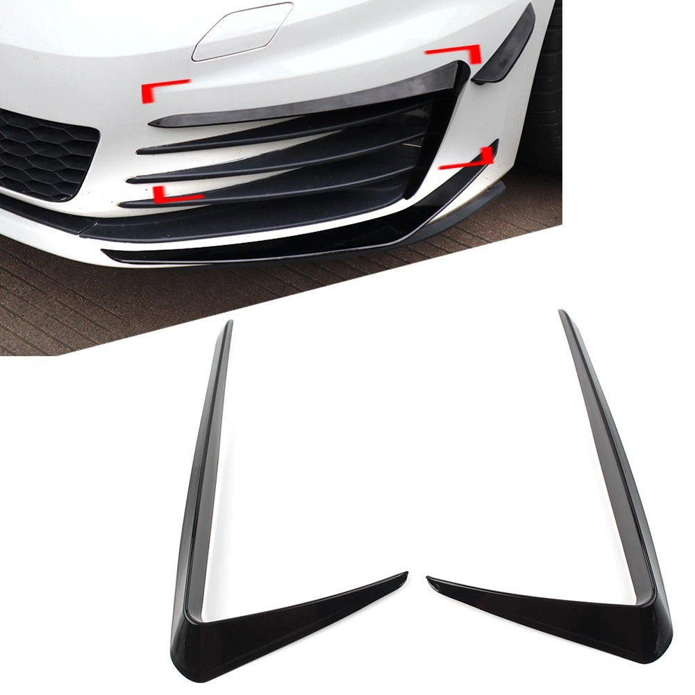 Fog Light Lamp Cover Trim for VW Golf 7 (2013–2016) - Glossy Black