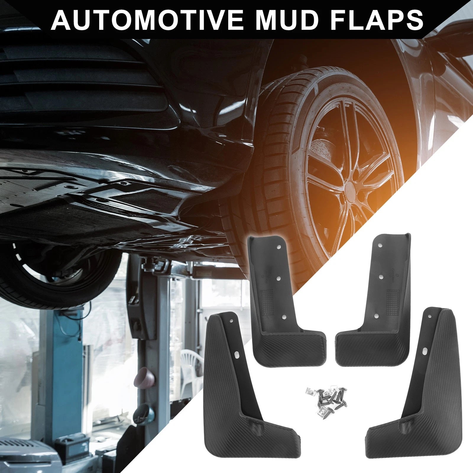 Front Rear Side Mud Flap Splash Guard Set for BMW i3 (2014–2020)