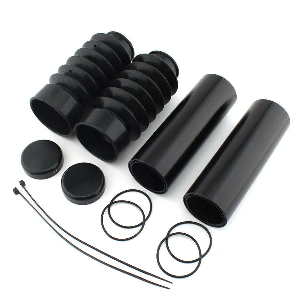 Front Fork Cover Tube Cap Kit for Harley Davidson Dyna (2006–2017)