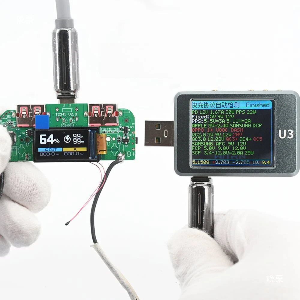 22 5W Fast Charging Module with Digital Display for Power Bank (No Year)