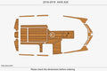 EVA Foam Pads for AXIS A20 (2019) - Teak Deck Flooring