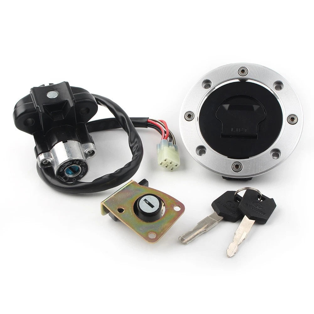 Lock Set Ignition Fuel Cap for Suzuki GSXR600 GSXR750 (1997–2000)