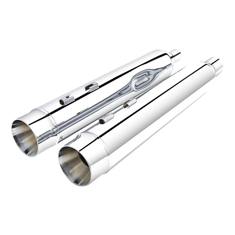Slip-On Dual Mufflers for Harley Touring Road King Glide (2017–2025)