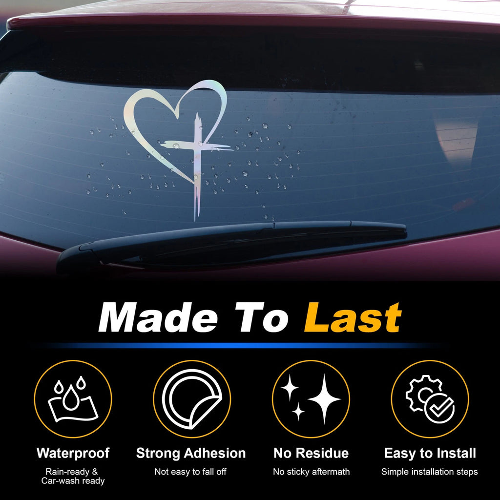 Reflective Bumper Decal for