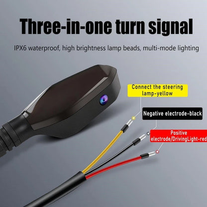 LED Turn Signal Blinker Running Light Indicators for Motorcycle