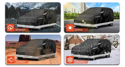 SUV Car Cover for Porsche Macan (Waterproof, Snow, UV, Dust)
