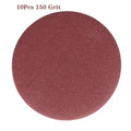 10pcs 5" Sandpaper Polishing Discs 40-2000 Grit Round Shape