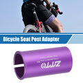 Seat Post Adapter Purple 27.2mm ID to 30.8mm OD Durable for Bicycle