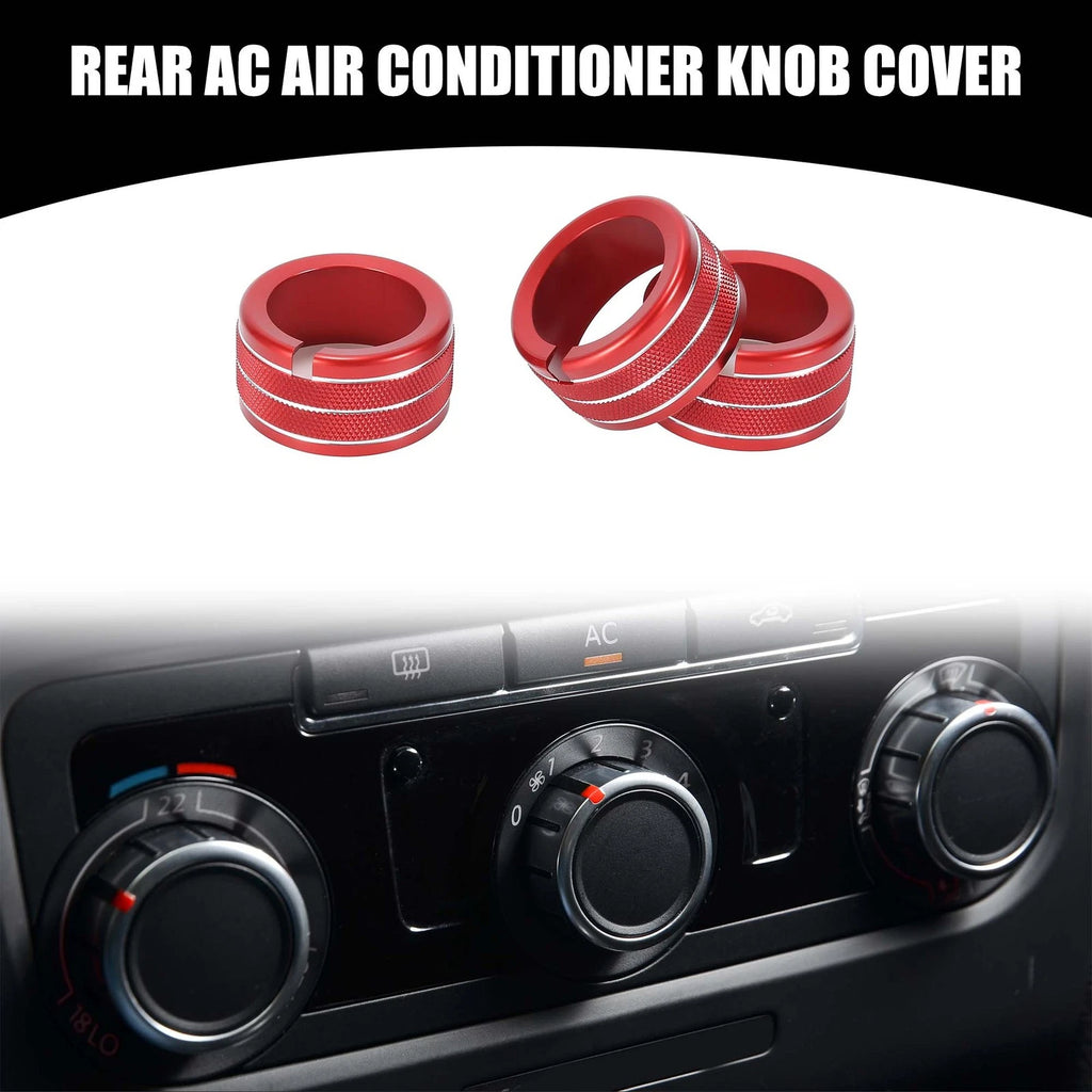 AC Heat Temperature Climate Switch Knob Cover Kit for Dodge Durango (2011–2020)