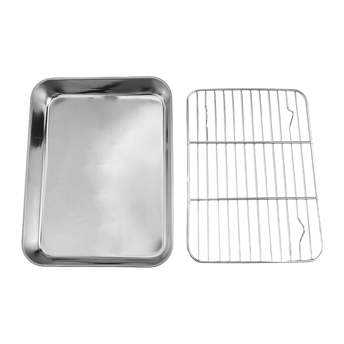 Set of 2 Stainless Steel Baking Sheet Wire Racks