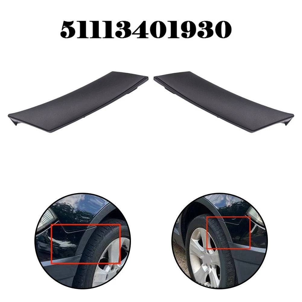 Set of 2 Front Bumper Air Flow Trim Panels for BMW X3 E83 (2004–2006) 51113401930