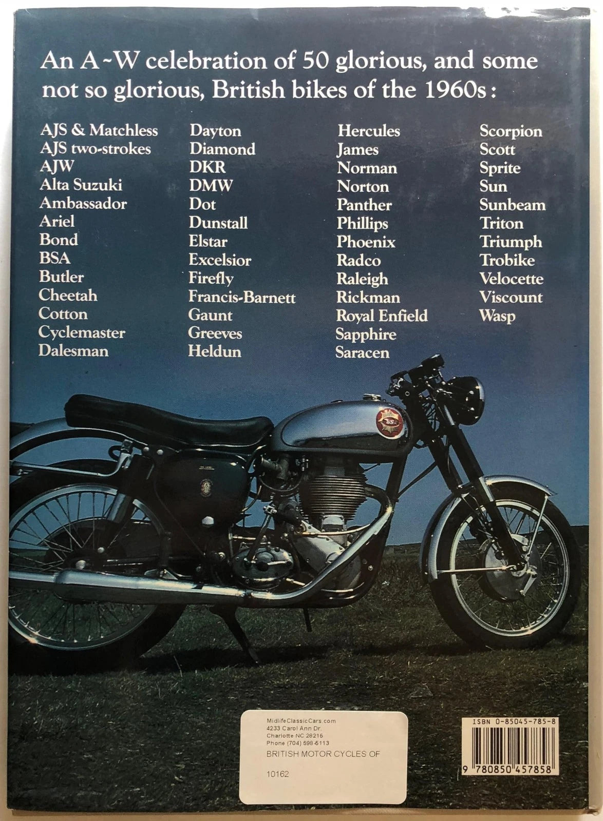 Illustrated Guide for 1960s British Motorcycles
