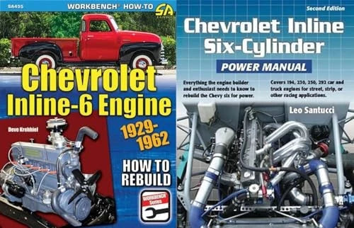 Rebuild & Performance Manual Set for Chevy Inline-6 (1929–1962)