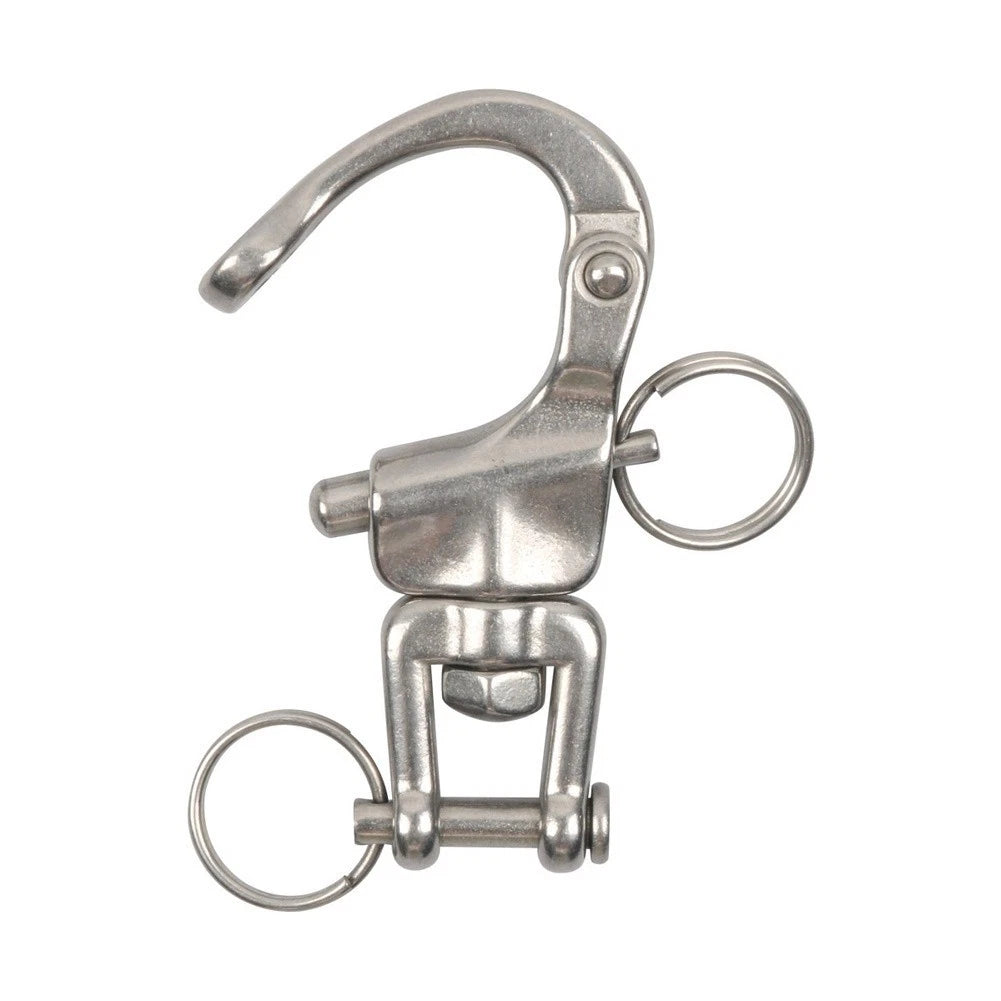 12X 2.75 Inch Swivel Jaw Quick Release Snap Shackle for Marine Use