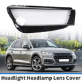 Headlight Lens Cover Front Right Replacement for Audi Q5 (2018–2020)