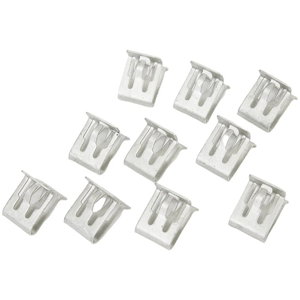 Retainer Clip Fastener for Vehicle (Silver)