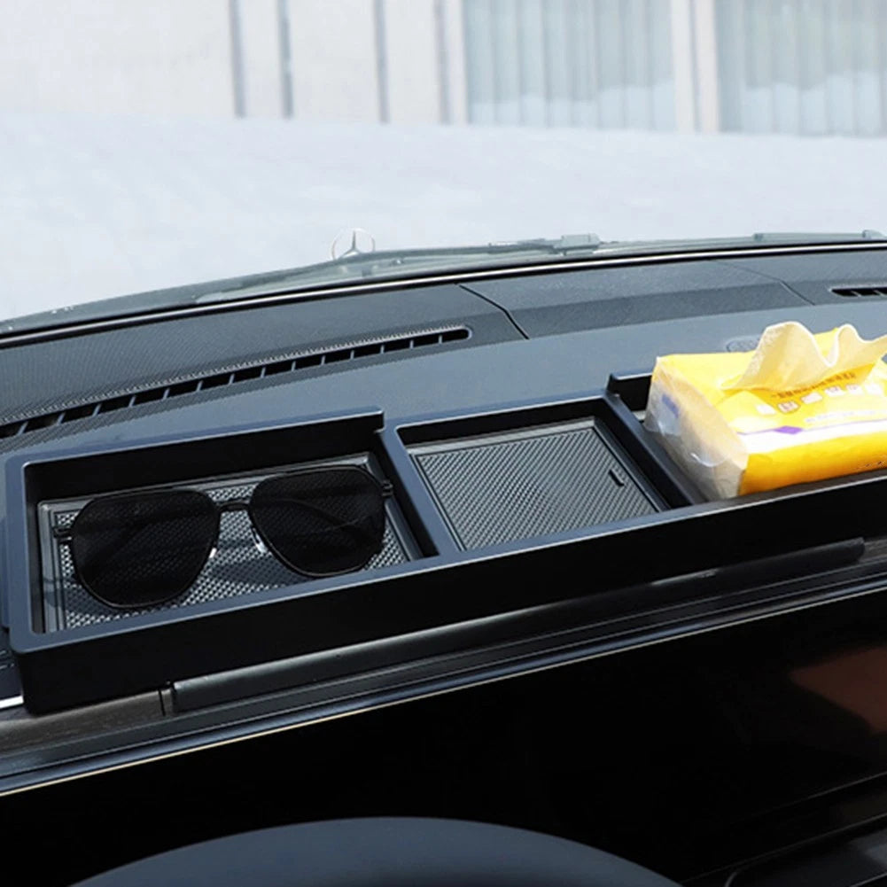 Navigation Screen Box Rear Storage Box Quick Installation Non-deformation
