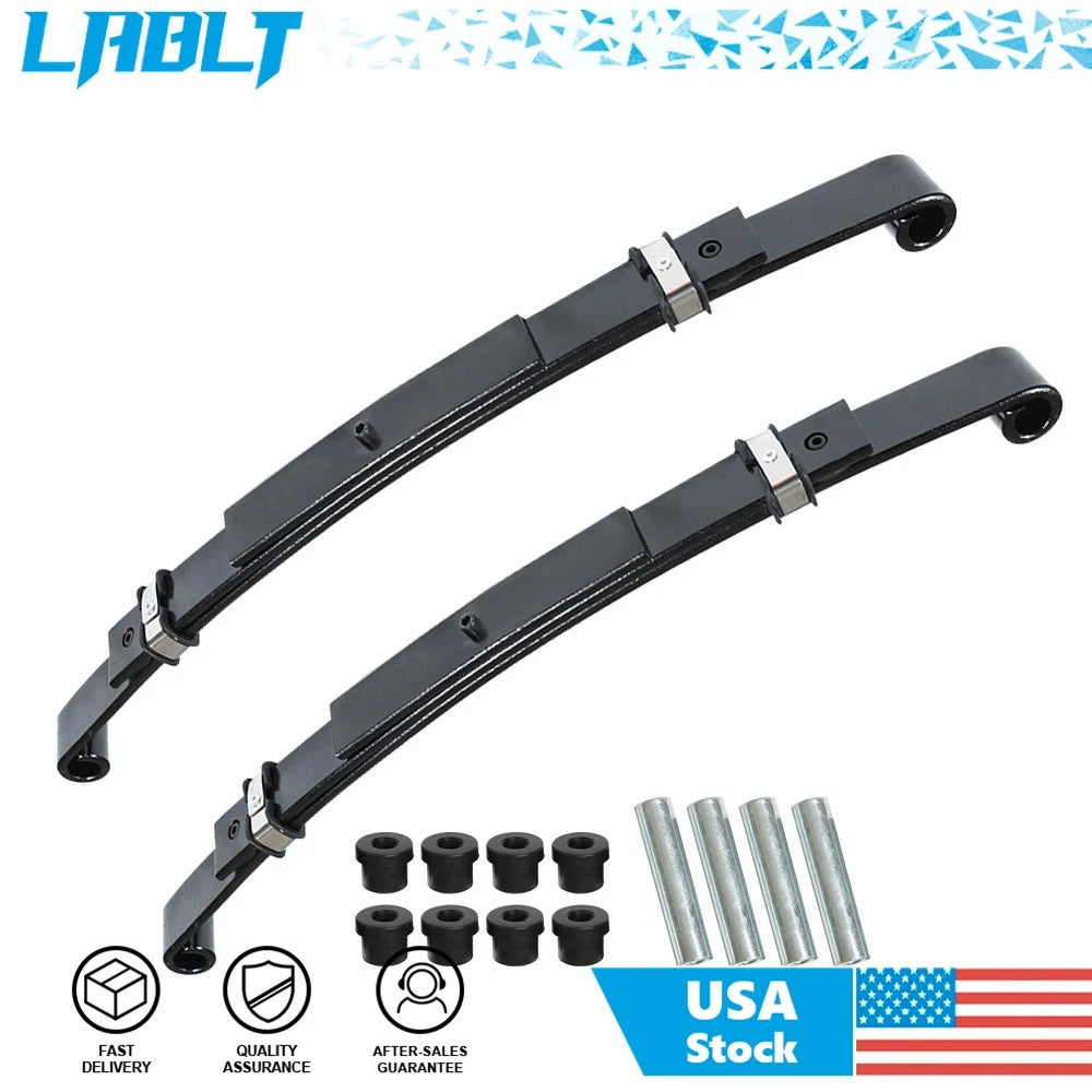2PC Rear Leaf Springs for EZGO TXT (1996–2013)