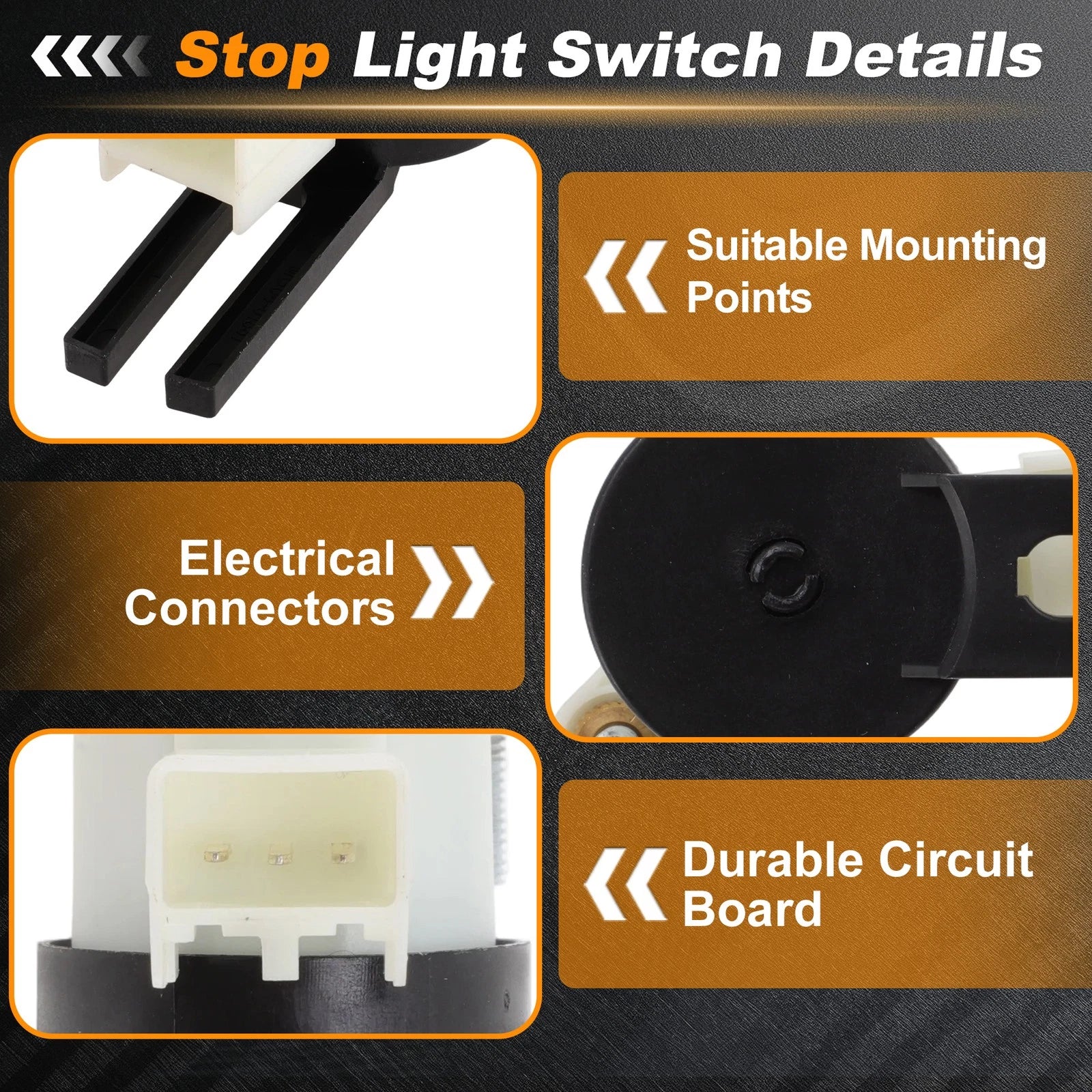 Brake Light Switch for Cadillac CTS (2004–2013) 13589103