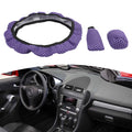 3PCS Steering Wheel Cover Set for