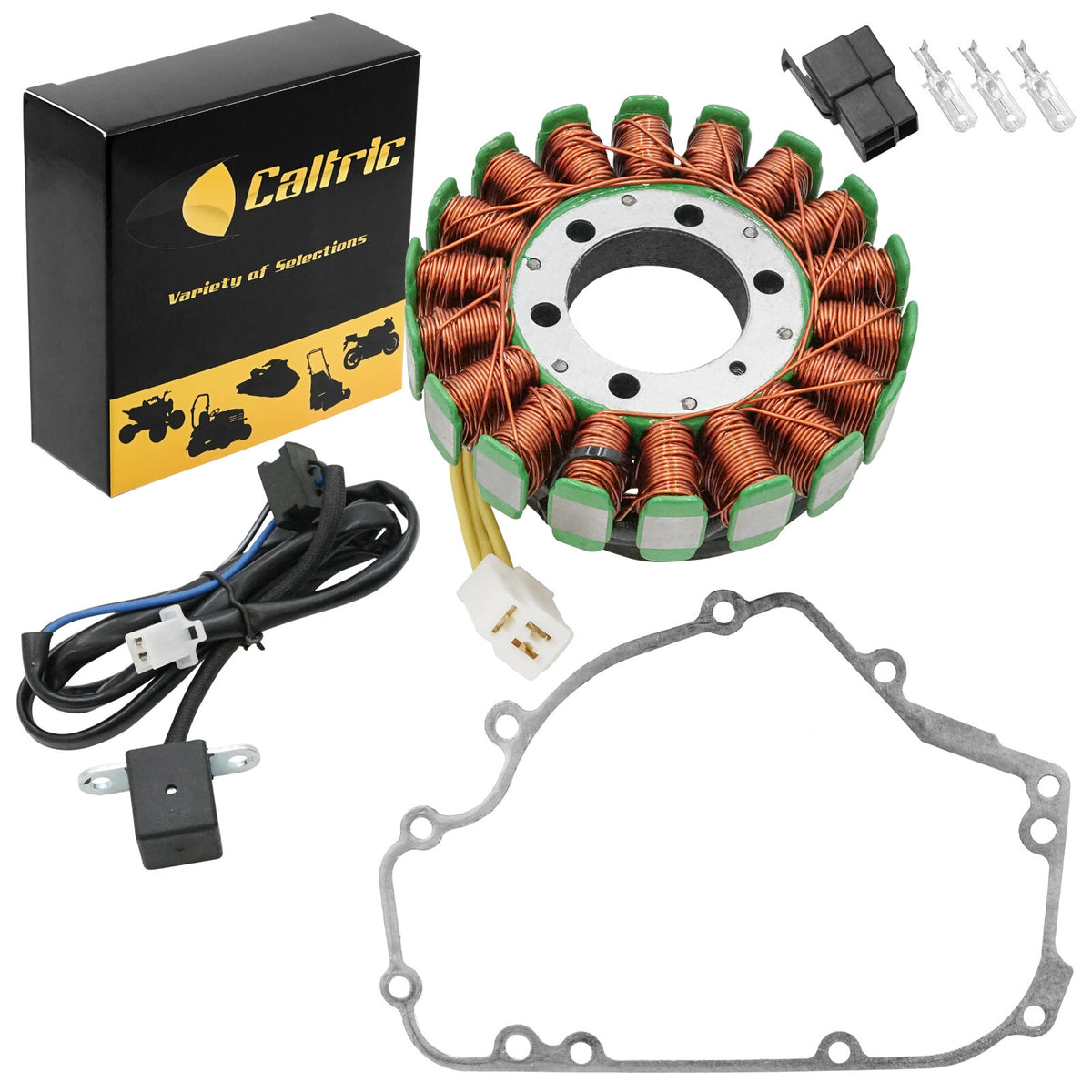 Stator and Gasket Replacement for Kawasaki Ninja 250R EX250J (2008–2010)