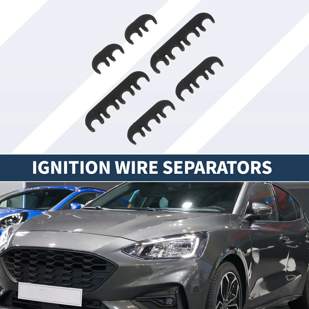 Set of 6 Spark Plug Wire Separators for Ford, Chevy (Fits )