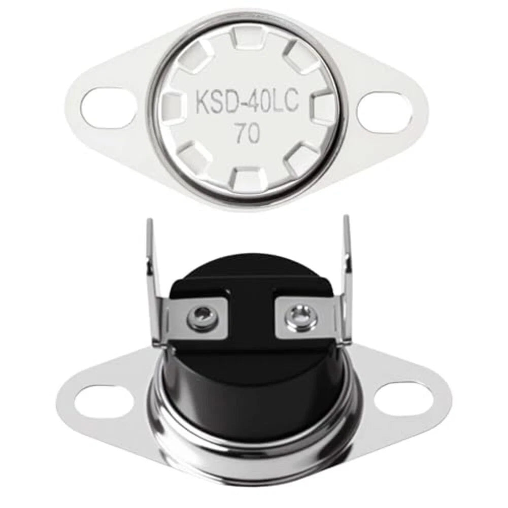 Replacement KSD40LC 70 Thermal Fuse Switch for GE Microwaves