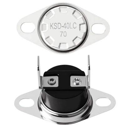 Replacement KSD40LC 70 Thermal Fuse Switch for GE Microwaves