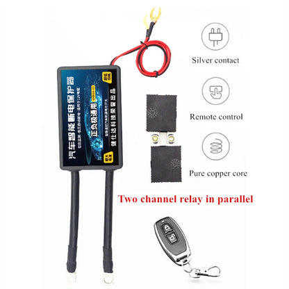 12V Wireless Remote Cut Off Car Battery Disconnect Isolator Master Switch 1800A
