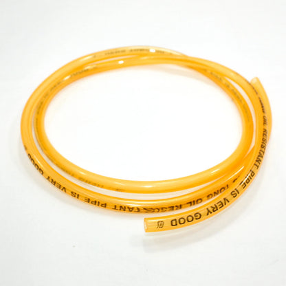 Clear Orange Fuel Line Hose 5mm ID for ATV Buggy (3 Meters)