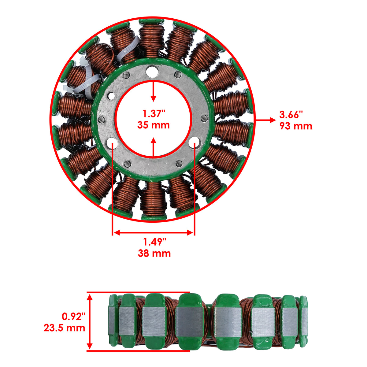 Stator Replacement for Suzuki GS550E GS550L GS750B GS750C (1977–1979)