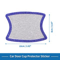 Door Handle Scratch Protector for - White, Blue