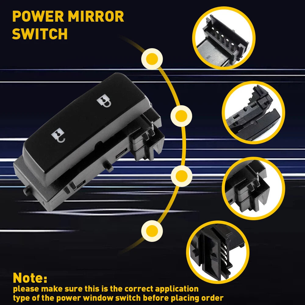 Master Door Lock Switch for Chevy Silverado 1500 GMC (2008–2013) EOA