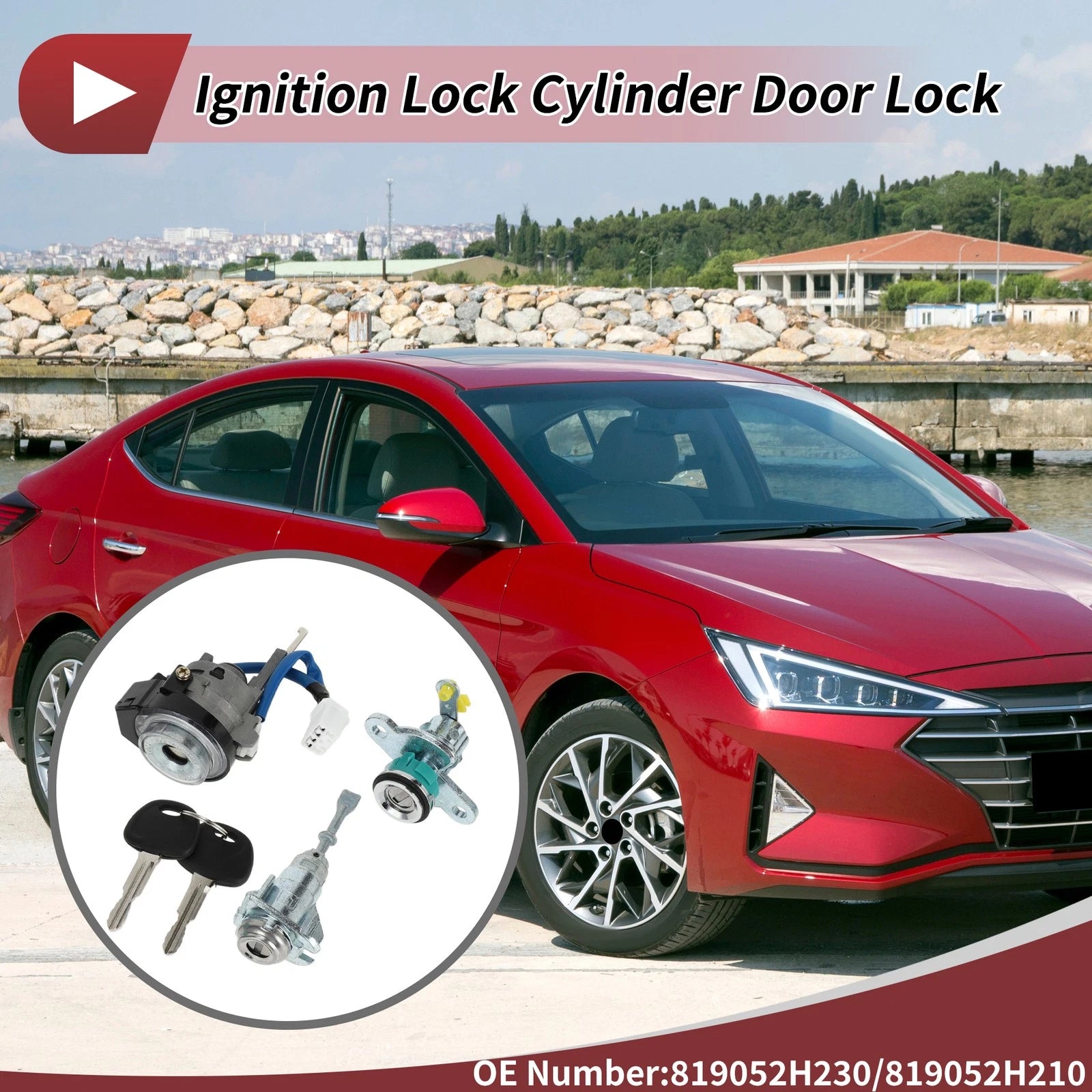 Ignition Lock Cylinder Replacement for Hyundai Elantra (2007–2010)